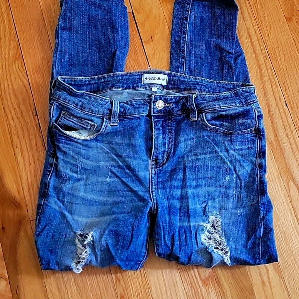 Studio blue jeans